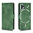 Leather Case Stands Flip Cover Holder L01Z for Nothing Phone 1 Green