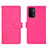 Leather Case Stands Flip Cover Holder L01Z for OnePlus Nord N200 5G Hot Pink