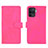 Leather Case Stands Flip Cover Holder L01Z for Oppo F19 Pro Hot Pink