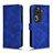 Leather Case Stands Flip Cover Holder L01Z for Oppo Reno11 Pro 5G Blue