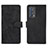 Leather Case Stands Flip Cover Holder L01Z for Oppo Reno6 Pro+ Plus 5G Black