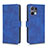 Leather Case Stands Flip Cover Holder L01Z for Oppo Reno8 5G Blue
