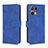 Leather Case Stands Flip Cover Holder L01Z for Oppo Reno9 5G Blue