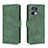 Leather Case Stands Flip Cover Holder L01Z for Oppo Reno9 5G Green