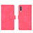 Leather Case Stands Flip Cover Holder L01Z for Samsung Galaxy A30S Hot Pink