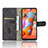 Leather Case Stands Flip Cover Holder L01Z for Samsung Galaxy M11