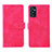 Leather Case Stands Flip Cover Holder L01Z for Samsung Galaxy M52 5G Hot Pink