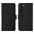 Leather Case Stands Flip Cover Holder L01Z for Samsung Galaxy S21 5G Black