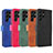 Leather Case Stands Flip Cover Holder L01Z for Samsung Galaxy S21 Ultra 5G
