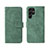Leather Case Stands Flip Cover Holder L01Z for Samsung Galaxy S21 Ultra 5G Green