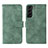 Leather Case Stands Flip Cover Holder L01Z for Samsung Galaxy S22 Plus 5G Green