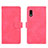 Leather Case Stands Flip Cover Holder L01Z for Samsung Galaxy XCover Pro Hot Pink