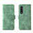Leather Case Stands Flip Cover Holder L01Z for Samsung Galaxy Z Fold4 5G Green
