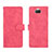 Leather Case Stands Flip Cover Holder L01Z for Sony Xperia 10 Hot Pink