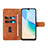 Leather Case Stands Flip Cover Holder L01Z for Vivo T1 5G India