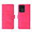Leather Case Stands Flip Cover Holder L01Z for Xiaomi Mi Mix 4 5G Hot Pink