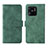 Leather Case Stands Flip Cover Holder L01Z for Xiaomi Redmi 10 Power Green