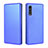 Leather Case Stands Flip Cover Holder L02Z for LG Velvet 4G Blue