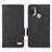 Leather Case Stands Flip Cover Holder L02Z for Motorola Moto E20 Black