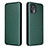 Leather Case Stands Flip Cover Holder L02Z for Motorola Moto Edge 20 Lite 5G Green