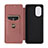 Leather Case Stands Flip Cover Holder L02Z for Motorola Moto G52j 5G