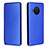 Leather Case Stands Flip Cover Holder L02Z for Nokia X10 Blue