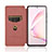 Leather Case Stands Flip Cover Holder L02Z for Samsung Galaxy A81