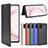 Leather Case Stands Flip Cover Holder L02Z for Samsung Galaxy Note 10 Lite