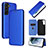 Leather Case Stands Flip Cover Holder L02Z for Samsung Galaxy S22 5G