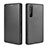 Leather Case Stands Flip Cover Holder L02Z for Sony Xperia 1 II Black