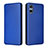 Leather Case Stands Flip Cover Holder L02Z for Sony Xperia 5 V Blue