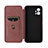 Leather Case Stands Flip Cover Holder L02Z for Vivo T1 5G India