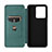 Leather Case Stands Flip Cover Holder L02Z for Vivo Y22s