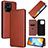 Leather Case Stands Flip Cover Holder L02Z for Xiaomi Redmi 10C 4G