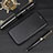 Leather Case Stands Flip Cover Holder L02Z for Xiaomi Redmi 9 Prime India Black
