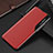 Leather Case Stands Flip Cover Holder L03 for Nothing Phone 1 Red