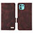 Leather Case Stands Flip Cover Holder L03Z for Motorola Moto Edge 20 Lite 5G Brown