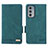 Leather Case Stands Flip Cover Holder L03Z for Motorola Moto Edge Lite 5G Green