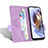 Leather Case Stands Flip Cover Holder L03Z for Motorola Moto G41