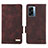 Leather Case Stands Flip Cover Holder L03Z for Oppo A57 5G Brown