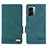 Leather Case Stands Flip Cover Holder L03Z for Oppo A57 5G Green