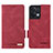 Leather Case Stands Flip Cover Holder L03Z for Oppo Reno8 5G Red