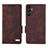 Leather Case Stands Flip Cover Holder L03Z for Samsung Galaxy A14 5G Brown