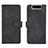 Leather Case Stands Flip Cover Holder L03Z for Samsung Galaxy A80 Black