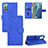 Leather Case Stands Flip Cover Holder L03Z for Samsung Galaxy Note 20 5G Blue