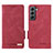 Leather Case Stands Flip Cover Holder L03Z for Samsung Galaxy S21 Plus 5G Red