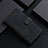 Leather Case Stands Flip Cover Holder L03Z for Xiaomi Redmi 10X 5G Black