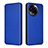 Leather Case Stands Flip Cover Holder L04Z for Realme V50 5G Blue