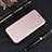 Leather Case Stands Flip Cover Holder L04Z for Samsung Galaxy A21s Rose Gold