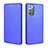 Leather Case Stands Flip Cover Holder L04Z for Samsung Galaxy Note 20 5G Blue